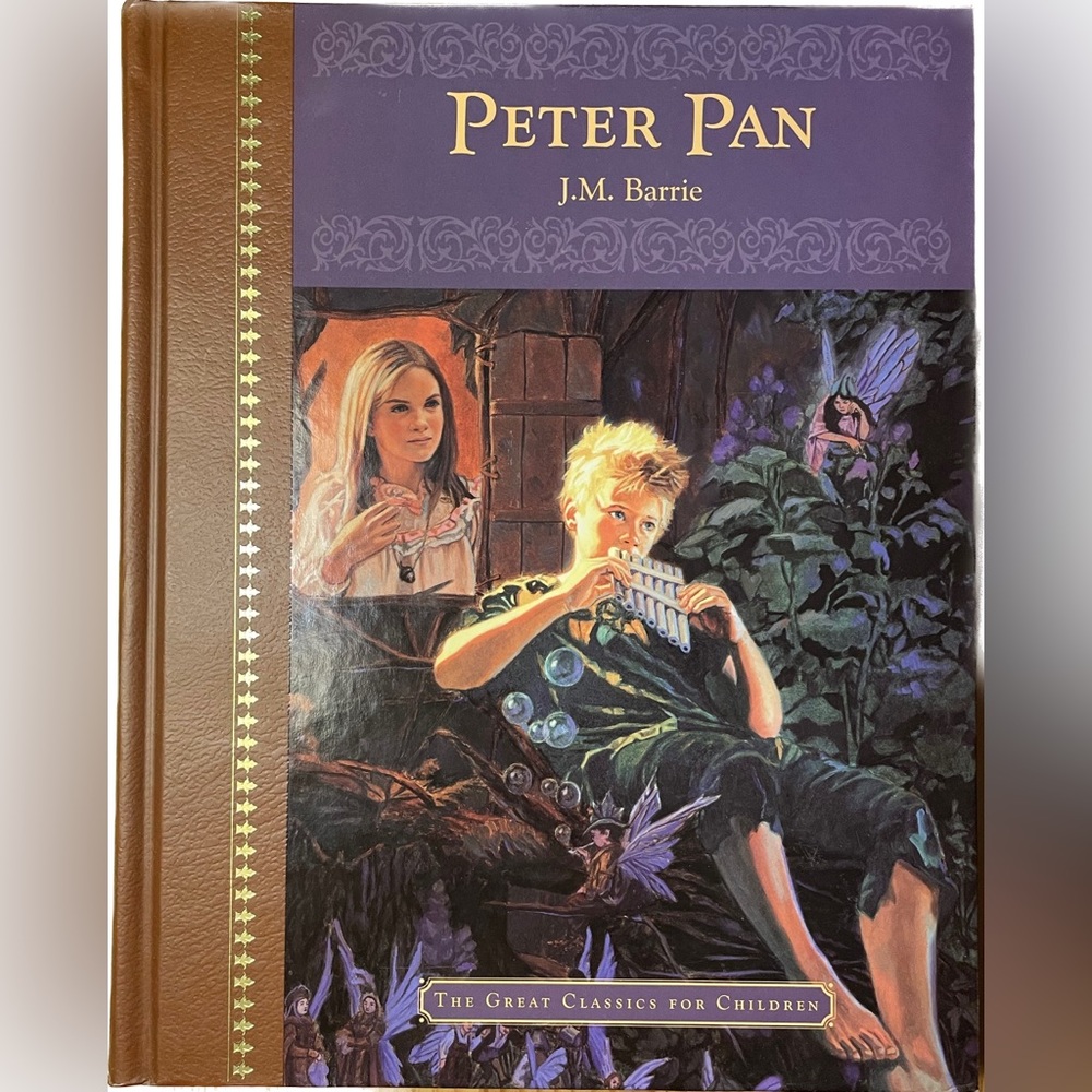 Peter Pan (The Great Classics for Children) by J.M. Barrie 📖✨ Hardcover